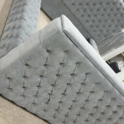 Stratus Interiors Ambassador Tv Bed - Luxury Upholstered Bed With Built-In Tv Lift - Non-Storage - Double - thumbnail 3