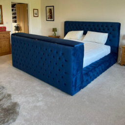 Stratus Interiors Ambassador Tv Bed - Luxury Upholstered Bed With Built-In Tv Lift - Non-Storage - Double - thumbnail 5