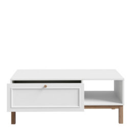 Furniture To Go Wensley 1 Drawer Coffee Table In Light Grey And Oak - thumbnail 4