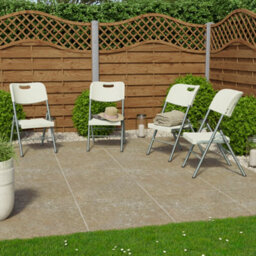 Lassic Home Vida Set Of 4 Indoor & Outdoor Folding Chairs - thumbnail 3