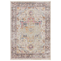 The Rug Edit Flores Kira Fr04 Traditional Persian 65mm Beige Runner, 066X240Cm - thumbnail 2