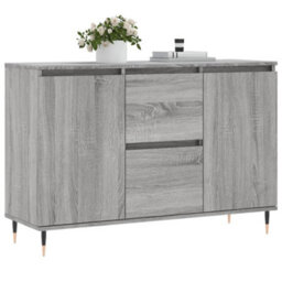 Vidaxl Sideboard Grey Sonoma 101.5X35X70 Cm Engineered Wood - thumbnail 3