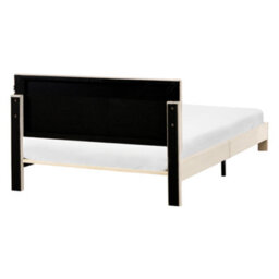 Beliani Bed With Storage Drawers Velvet Lonzac 140 X 200 Cm (Eu Double) Beige - thumbnail 8