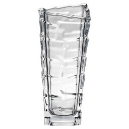 Queensway Home and Dining Queensway Home & Dining 25Cm Height Watford Crystal Look Heavy Glass Bouquet Flower Vase - thumbnail 6