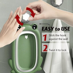 2 Suction Cup Bathroom Hooks, No Drilling Required Towel Holder, Strong Suction Wall Mounted Hooks For Shower, Kitchen, Toilet - thumbnail 2
