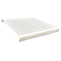 Berkfield Awning Top Sunshade Canvas Cream 500X300 Cm - thumbnail 1