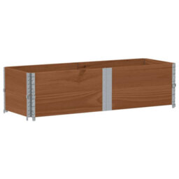Berkfield Garden Planter Brown 150X50 Cm Solid Wood Pine - thumbnail 2