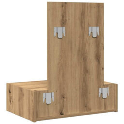 Walplus Dressing Table Brown 60 X 40 X 70 Cm Engineered Wood - thumbnail 8