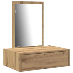 Walplus Dressing Table Brown 60 X 40 X 70 Cm Engineered Wood - thumbnail 2