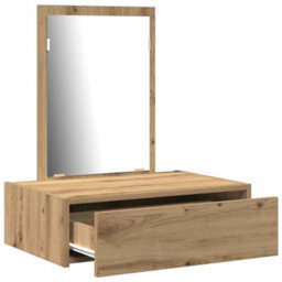 Walplus Dressing Table Brown 60 X 40 X 70 Cm Engineered Wood - thumbnail 5