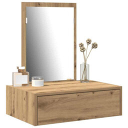 Walplus Dressing Table Brown 60 X 40 X 70 Cm Engineered Wood - thumbnail 3