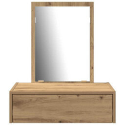 Walplus Dressing Table Brown 60 X 40 X 70 Cm Engineered Wood - thumbnail 6