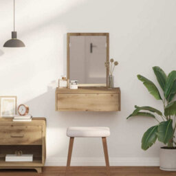 Walplus Dressing Table Brown 60 X 40 X 70 Cm Engineered Wood - thumbnail 4