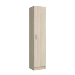 Direct Furniture Suppliers Ltd Vita Oak Utility Storage Cupboard - 1 Door Cabinet With 3 Shelves - Modular Storage For Kitchen Or Utility Room - thumbnail 8