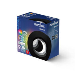 Nordlux Don Smart Colour Downlight Bedroom Living Dining Room Office Hallway Light In Black - thumbnail 8
