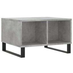 Berkfield Modern Coffee Table Concrete Grey 60X50X36.5 Cm Engineered Wood - thumbnail 1