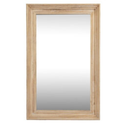 Wyld Haus Large Natural Washed Wood Rectangular Framed Mirror 1500 X 800 mm - thumbnail 2
