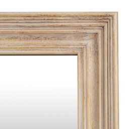 Wyld Haus Large Natural Washed Wood Rectangular Framed Mirror 1500 X 800 mm - thumbnail 4