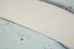 Rapport Daisy Duck Egg Duvet Cover Set Flower Themed King Bedding Set - thumbnail 3