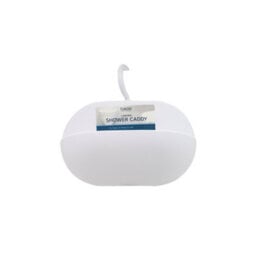 Plastic Hanging Shower Caddy White Colour 2Packs - thumbnail 2
