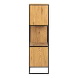 Furniture To Go Swindon Bookcase With 2 Doors, 3 Drawers And 1 Shelves In Black - thumbnail 3