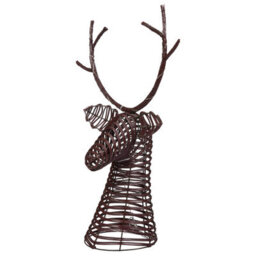 Beliani Christmas Decoration Led Dybeso Reindeer 60 Cm Dark Brown - thumbnail 5