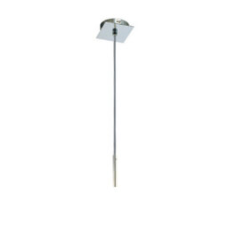 Luminosa Lighting Luminosa Euphoria Pendant 1 Light L1/sgu10, Polished Chrome/opal White Glass - thumbnail 5