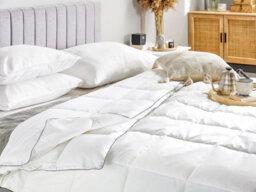 Beliani Double-Layered Duvet Microfibre 9 Tog + 8 Tog All-Year Teleno 220 X 240 Cm - thumbnail 2