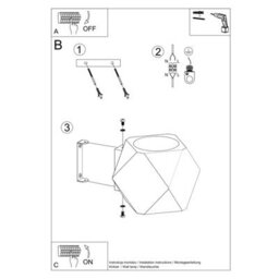 Sollux Lighting Woody Wood Natural 1 Light Classic Wall Light - thumbnail 5