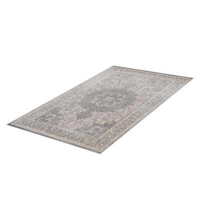 Vinci Grey Traditional Large Rug, (L)230Cm X (W)160Cm - image 1