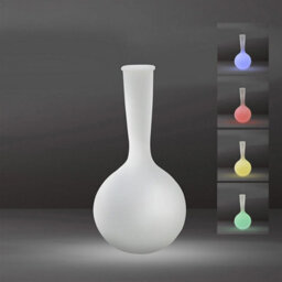 Luminosa Lighting Luminosa Flower Pot Small Led Rgb (Export Only), 150Lm, Opal White - thumbnail 2