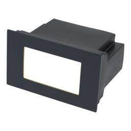 GoodHome Neihart Matt Dark Grey Mains-Powered Neutral White Led Rectangular Deck Light - thumbnail 7
