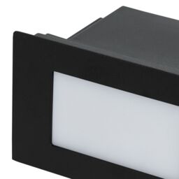 GoodHome Neihart Matt Dark Grey Mains-Powered Neutral White Led Rectangular Deck Light - thumbnail 2