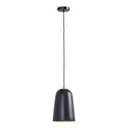 Valuelights Morimo Black Metal Industrial Style Suspended Ceiling Pendant Light Fitting - thumbnail 2