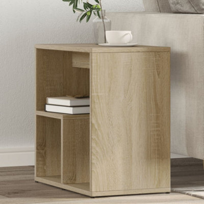 Berkfield Side Tables 2 Pcs Sonoma Oak 50X30X50 Cm Engineered Wood - image 1