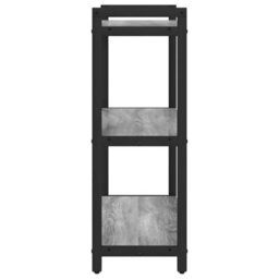 Berkfield Bookcase Grey Sonoma 60 X 30 X 83 Cm Engineered Wood - thumbnail 6