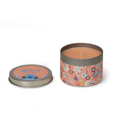 Disney's Lilo & Stitch Inspired Candle - Hibiscus & Lychee Scent 190G (1-Wick) - Dislsc002P - image 1