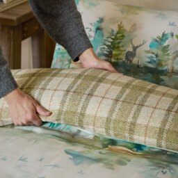 Voyage Maison Voyage Wilderness 100% Cotton Reversible Duvet Cover Set, Forest, Single - thumbnail 3