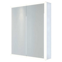 RAK Ceramics Rak Pisces 600X700mm Illuminated Led Bathroom Mirror Cabinet With Ir Sensor & Demister