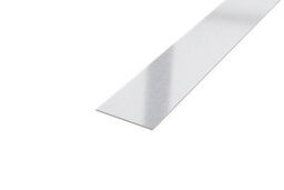 Ilcom Decorative Profile I 38mm X 2440mm X 0.65mm Silver Brushed Stainless Steel