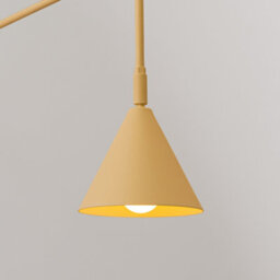 Luminosa Lighting Luminosa Nox Dome Wall Lamp Gold, Black 1X E14 - thumbnail 3