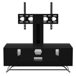 Alphason Chromium Tv-Stand With 1 Flap Black, 1000mm Include Bracket - thumbnail 3