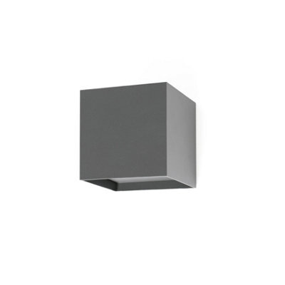 Luminosa Lighting Luminosa Olan Led Outdoor Up Down Wall Light Dark Grey Ip54 - image 1