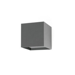 Luminosa Lighting Luminosa Olan Led Outdoor Up Down Wall Light Dark Grey Ip54 - thumbnail 1