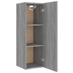 Berkfield 5 Piece Tv Cabinet Set Grey Sonoma Engineered Wood - thumbnail 8