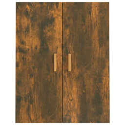 Walplus Hanging Wall Cabinet Smoked Oak 69.5X34X90 Cm - thumbnail 6