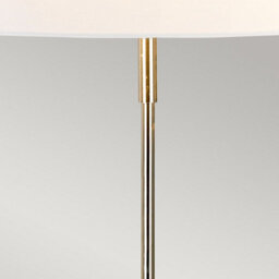 Elstead Lighting Vicenza 1Lt Table Lamp Finish: Dark Grey Polished Nickel Wired: 1X60W E27 220-240V 50Hz - thumbnail 3
