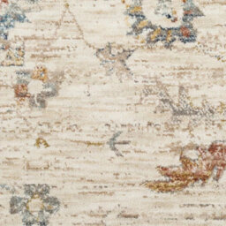 Xample Nourison Antique Fusion Ivory Multi Rug 274X361Cm Soft Polyester Distressed Vintage Style Indoor Area Rug Neutral Tone - thumbnail 4