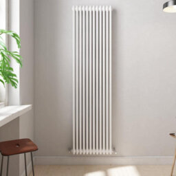 Ibathuk Regency Tall Vertical Column Radiator, 1800X560mm Slim Radiator, Wall Mounted For Bathroom - thumbnail 7