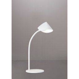 Luminosa Lighting Luminosa Capuccina Small 1 Light Table Lamp, 8.5W Led, 3000K, 610Lm, White, 3Yrs Warranty - thumbnail 2